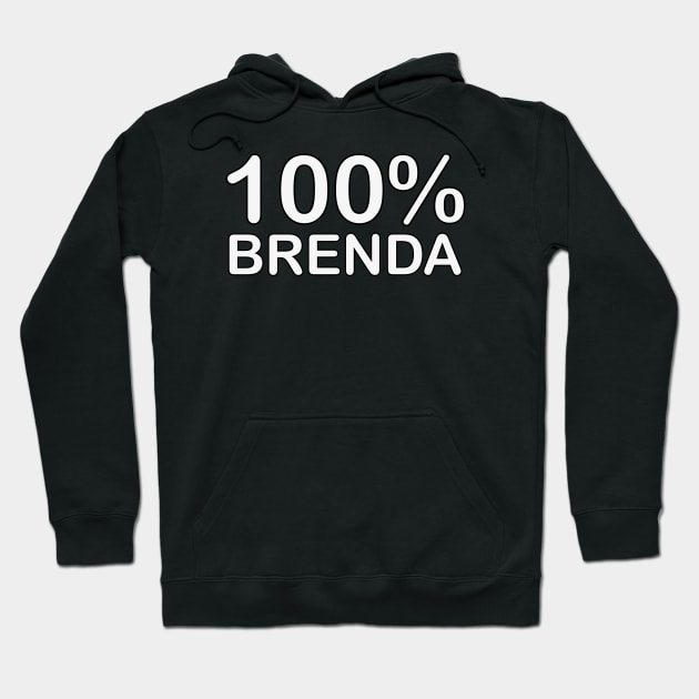Brenda name wife birthday gifts from husband delivered tomorrow. Hoodie by BlackCricketdesign